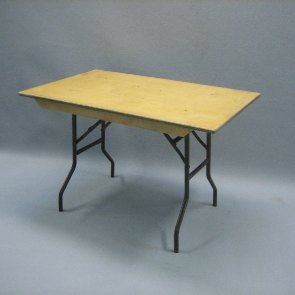 Table rectangle bois 1.20m